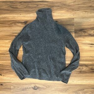 Abercrombie & Fitch Charcoal Turtleneck Sweater